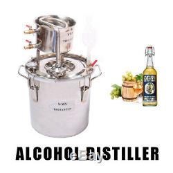 10-30L DIY Moonshine Still Alcohol Distiller Whisky Essential Oil Water Spirits