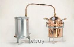 10 litre Copper Still, Distillery, Moonshine, Homebrew Equiment