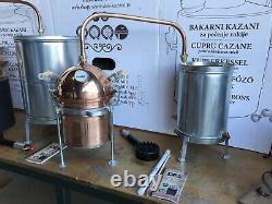 10 litre Copper Still, Distillery, Moonshine, Homebrew Equiment