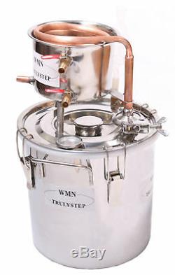 100L Moonshine Still Copper&Stainless Alcohol Water Distiller