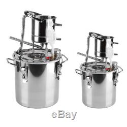 10L/20L Wine Alcohol Water Distiller Moonshine Still Boiler Stainless Copper New