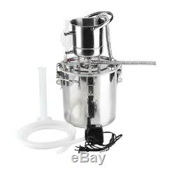 10L/20L Wine Alcohol Water Distiller Moonshine Still Boiler Stainless Copper New