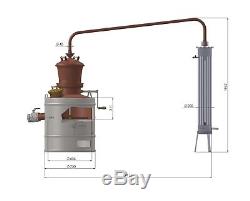 120 Litre Copper Pot Still Moonshine Price Reduced For A Limited Time Only