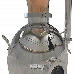 15 Liter 4 Gallon Copper Moonshine Still Alcohol Distiller Brew Wine Making Kit