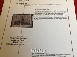 1926 Moonshine During Prohibition Illegal Still Found in Iowa Wilderness Photo 1926 Moonshine During Prohibition Illegal Still Found in Iowa Wilderness Photo