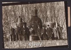 1926 Moonshine During Prohibition Illegal Still Found in Iowa Wilderness Photo 1926 Moonshine During Prohibition Illegal Still Found in Iowa Wilderness Photo