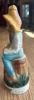 1969 Cabin Still Moonshine Hillbilly Decanter Stitzell-Weller Distillery Empty