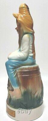 1969 Stitzel Weller Old KY Hillbilly Moonshiner Cabin Still Porcelain Decanter