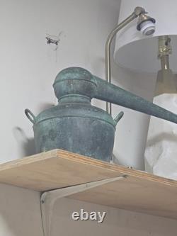 19c Antique Copper Moonshine Still Utensil Rare Collectible