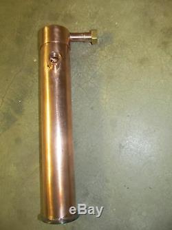 2, 3, 4 Copper moonshine E85 pot still reflux distilling column condenser
