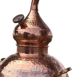 2.5 Gallon Copper Whiskey / Moonshine Still, Alembic, Ethanol, Essential Oils