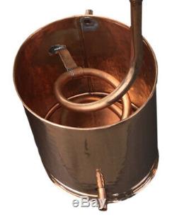 2.5 Gallon Copper Whiskey / Moonshine Still, Alembic, Ethanol, Essential Oils