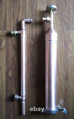 2 Column Ethanol Moonshine Copper Whiskey Still Olympic Crusher! Moonshine