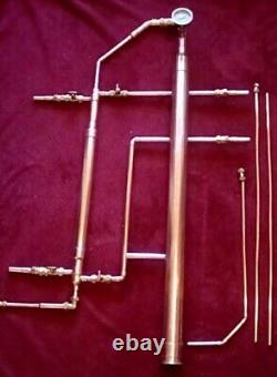 2 Inch Copper Moonshine Reflux/ Pot Still