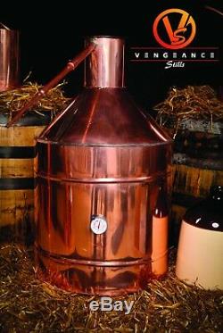 20 Gallon 5500 Watt ELECTRIC Copper Moonshine Still Complete Kit with Worm & Thump
