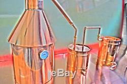 20 Gallon Copper Moonshine Still Complete Craft Distillation Unit Made In US