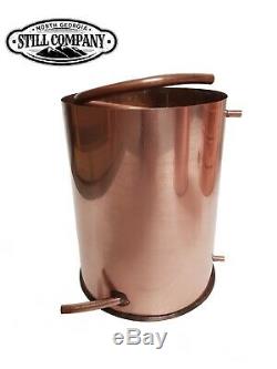 20 Gallon Copper Moonshine Still With 3 Gal Worm & Thumper With Fruit Port
