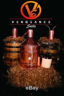 20 Gallon Copper Moonshine Still with WORM and THUMPER from Vengeance Stills