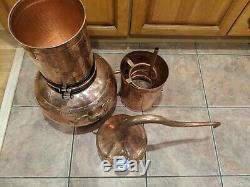 20 L Gin Distilling Essential Oil Copper Alembic Still Moonshine Distil Kit