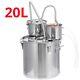 20l 3 Pots Diy Moonshine Still Alcohol Distiller Whisky Water Essential Oil 39