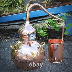 20L Premium Copper Alembic Still for Whiskey, Moonshine, Essential Oils, Hydroso