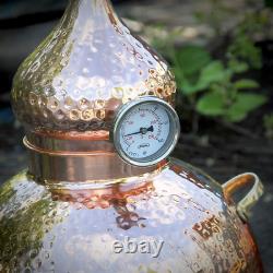 20L Premium Copper Alembic Still for Whiskey, Moonshine, Essential Oils, Hydroso