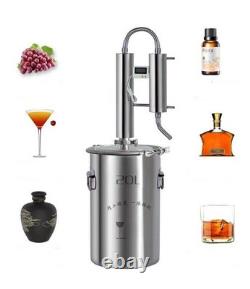 20L Wine Alcohol Ethanol Distiller Guzzle Moonshine Still Home Brewing Kit