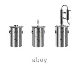 20L Wine Alcohol Ethanol Distiller Guzzle Moonshine Still Home Brewing Kit