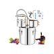 22/38l Stainless Steel Water Alcohol Distiller With Build-in Thermometer