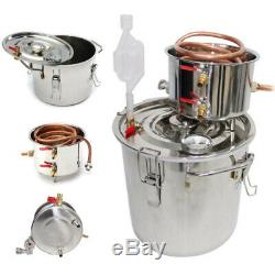 22L Ethanol Water Copper And Stainless Home Distiller Moonshine Still