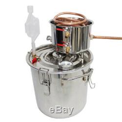 22L Ethanol Water Copper And Stainless Home Distiller Moonshine Still