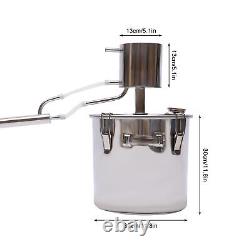 22L Moonshine Still Spirits Set Water Alcohol Distiller Wine Pot DIY Home Brewer