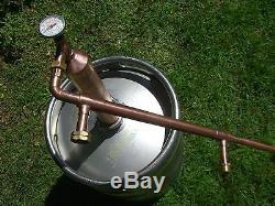 2column Ethanol Moonshine Whiskey, Copper Still Olympic Killer! Moonshine