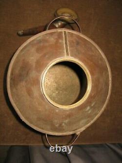 2pc Vintage Moonshine Copper Still & Huge Funnel Brass Srcew On Cap 16 Tall