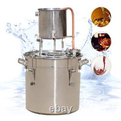 3 Gallon 12L Moonshine Still Water Distiller DIY Whiskey Home Brewing