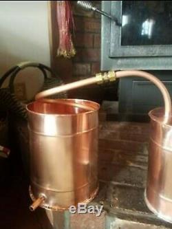 3 Gallon Copper Moonshine Still / Copper Condensing/Thump can by Walnutcreek