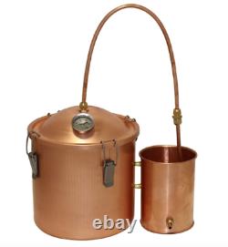 3 Gallon Copper Pot Moonshine Still Boiler Home Brew Kit Kingsunshine