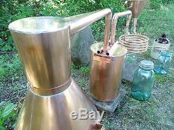 3 Gallon Copper Whiskey Still / Moonshine Still Distillery