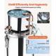 3 Gallon Stainless Steel Moonshine Still Alcohol Distiller Brewing Kit Craft