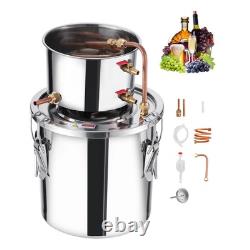 3 Gallon Stainless Steel Moonshine Still Alcohol Distiller Brewing Kit Craft