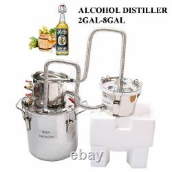 3 POTS Home Distiller Keg Moonshine Still Spirits Water Alcohol Whiskey Gin Oil