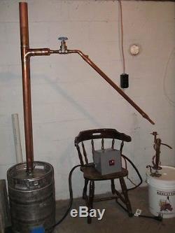 3 in 1 Copper 3 column E85 moonshine still alcohol VM LM reflux pot