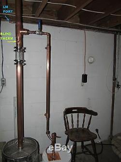 3 in 1 Copper E85 moonshine still alcohol VM LM reflux pot still