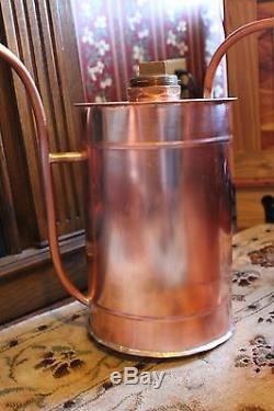 4 Gallon Copper Moonshine Still / copper condensing can Thump Keg By Ron
