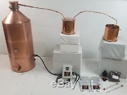 40 Gallon Copper Moonshine Whiskey COMPLETE DISTILLERS KIT by Vengeance Stills