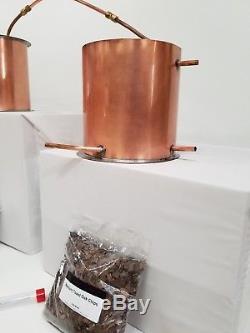 40 Gallon Copper Moonshine Whiskey COMPLETE DISTILLERS KIT by Vengeance Stills