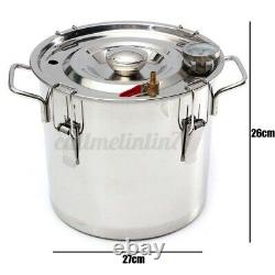 5/12/20L Copper Distiller Moonshine Ethanol Alcohol Water Still 5L Brew Beer Keg