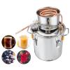 5/8/10l 2 Pot Alcohol Distiller Brewing Kit Moonshine Still Wine Boiler