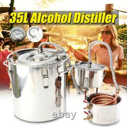 5/8Gal/20/35L Distiller Moonshine Ethanol Alcohol Still Water Boiler Thumper Keg