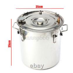 5/8Gal/20/35L Distiller Moonshine Ethanol Alcohol Still Water Boiler Thumper Keg